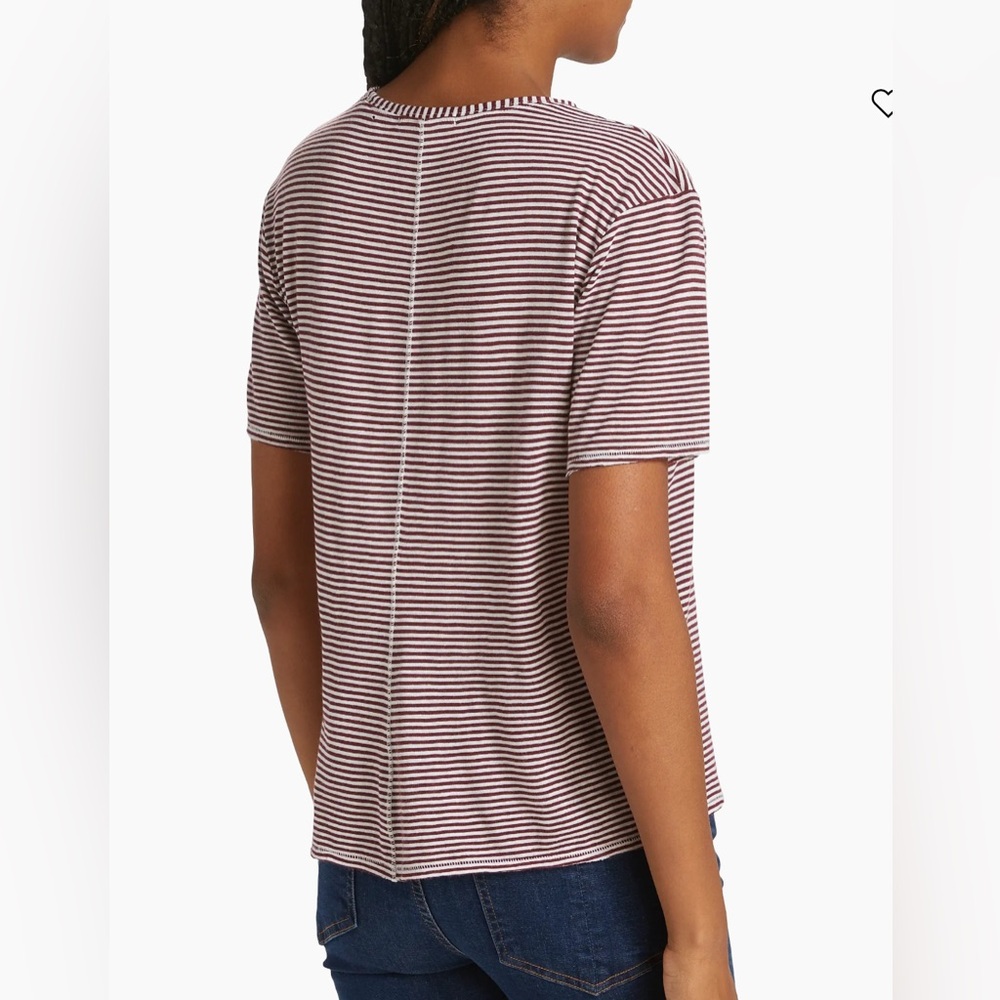 rag & bone Michal Linen Tee - XS - New - Picture 2 of 10